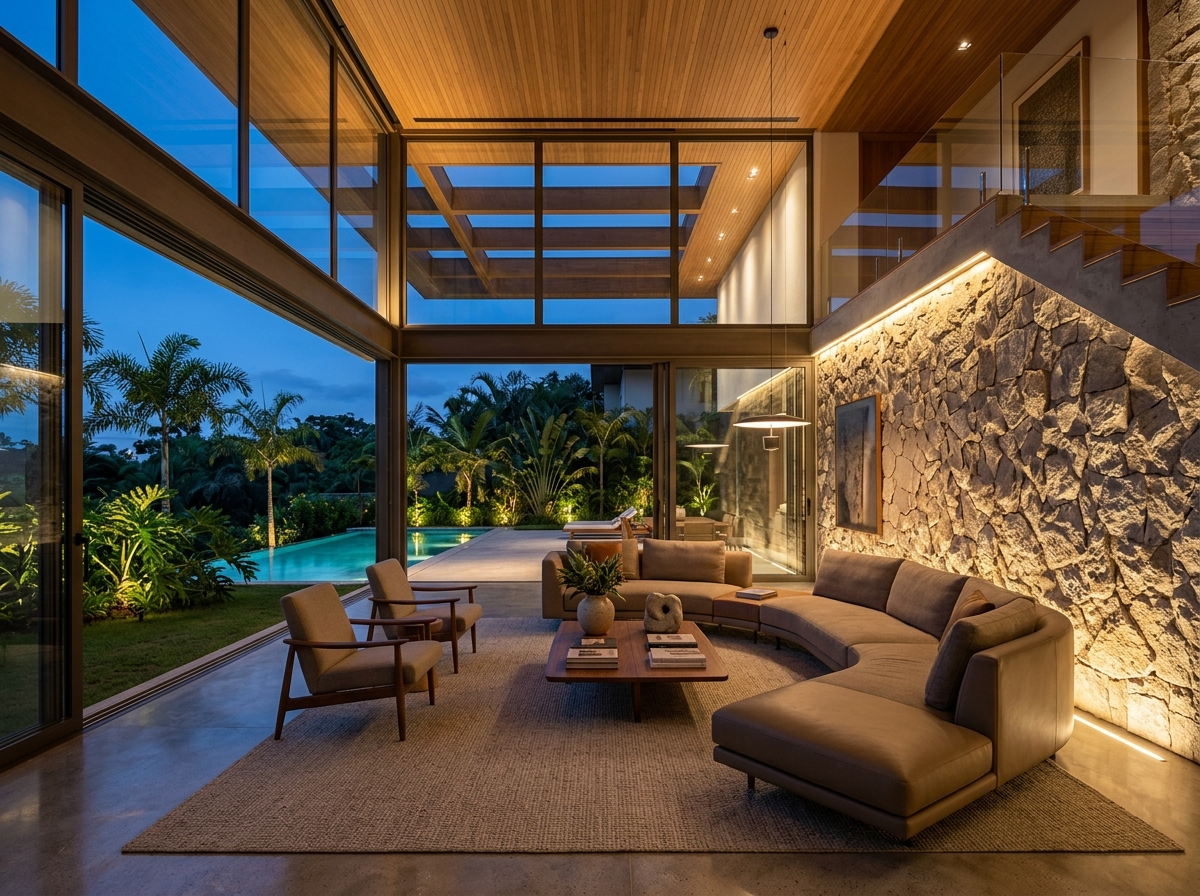 Interior Residencial Concluído de Alto Padrão - Foco Empreendimentos